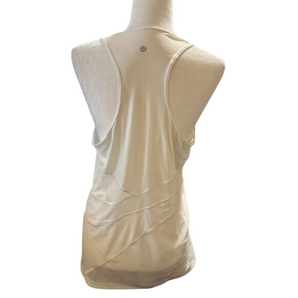 Lululemon Mesh In Motion Racerback, White, Size Small - Picture 5 of 7